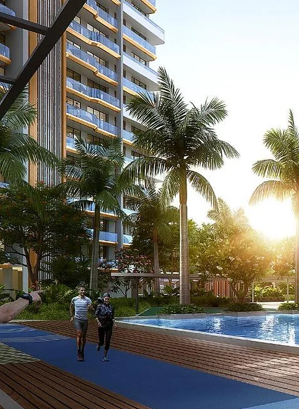 Noble Aurellia: Central courtyard swimming pool