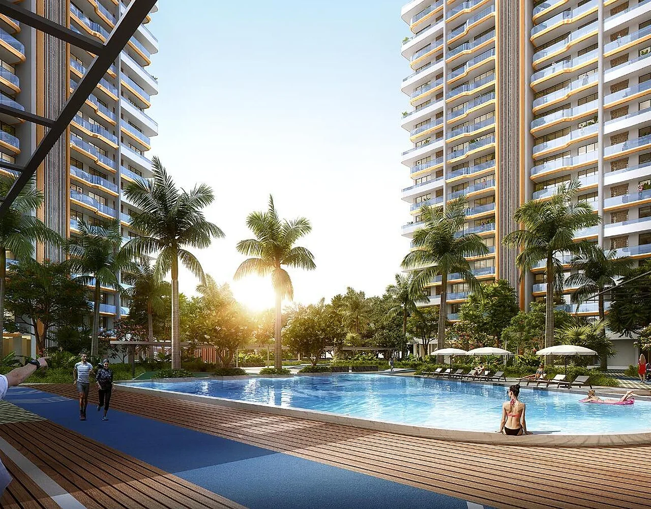 Noble Aurellia: Pool deck and leisure space