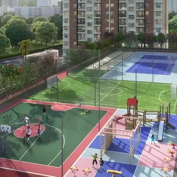Noble Aurellia: Outdoor sports courts