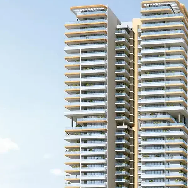 High-rise tower of the Noble Aurellia group housing project